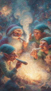 santa_clause_and_elves_dancing_around_a